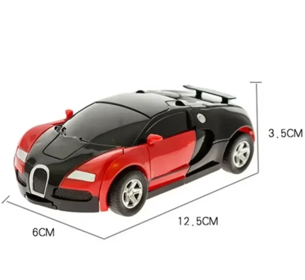 Mini 2 In 1 Car Toys One-key Deformation Car Toys Automatic Transformation Robot Model Car Diecasts Toy Boys Gifts Children Toy - Image 4