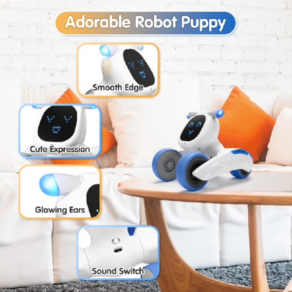 Interactive Remote Control Robot Intelligent Pets Dog Smart Talking Robots Program Children Educational Toys for Boys Girls Gift - Image 4