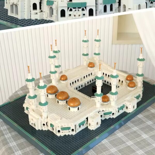 World Famous Islamism Architecture Saudi Arabia Great Mosque Of Mecca Building Block Model Brick Toys Collection For Gifts - Image 4