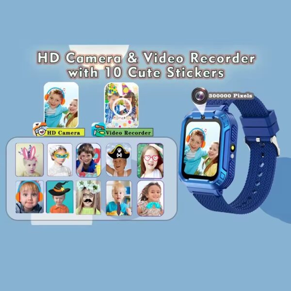 Children Smart Watch Kids 35 Games Video Recorder Music Calculator Calendar Flashlight Pedometer Smartwatch Camera Gifts Toy - Image 3