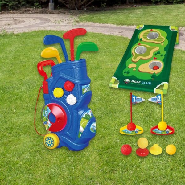 Toddlers Golf Set Indoor Outdoor Golf Toys Sets for Boys Girls Kids Children - Image 3