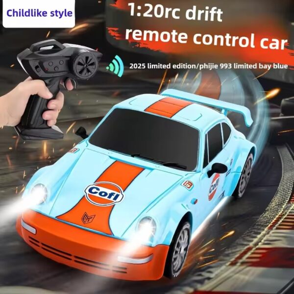 High-Speed Car Gt 911 Professional Rc Drift Remote Control Car Electric Proportional Throttle Four-Wheel Drive Racing Boy Toy