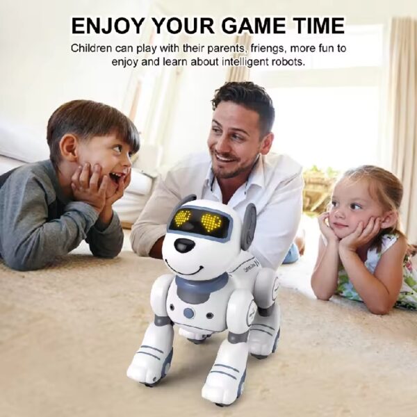 2024 New Remote Control Electronic Pet Toy Intelligent Voice Dialogue Robot Dog Stunt Induction Programming Children's Toys - Image 6