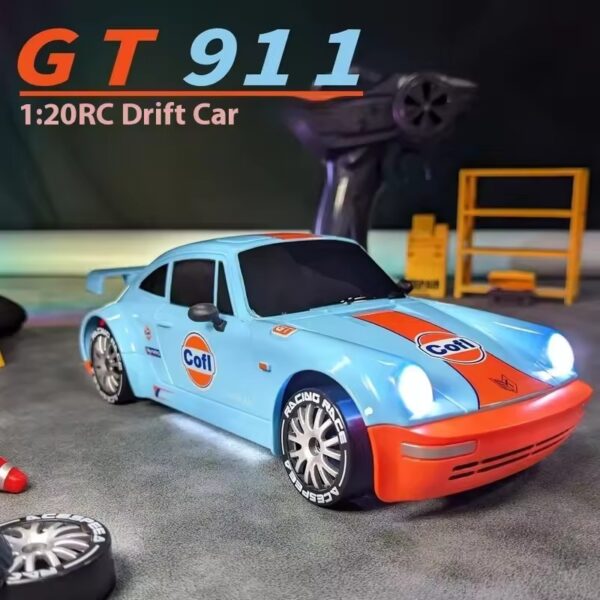 High-Speed Car Gt 911 Professional Rc Drift Remote Control Car Electric Proportional Throttle Four-Wheel Drive Racing Boy Toy - Image 4