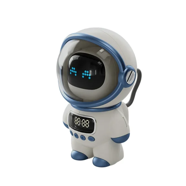 Mini Smart Astronaut Bluetooth Speaker Sound Box Portable Stereo Ai Interactive Audio With Alarm Clock Support TF/FM Table Clock - Image 6