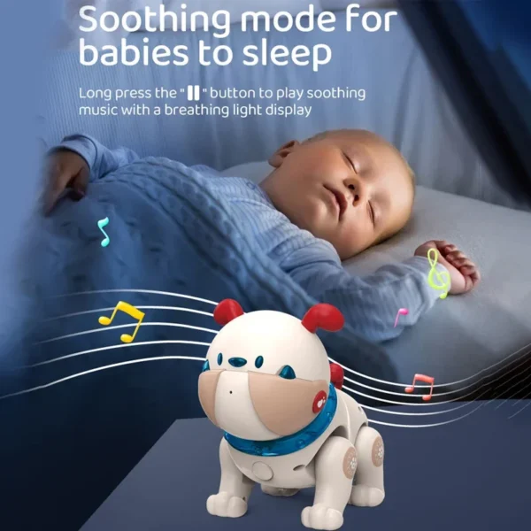 Intelligent Robot Dogs RC Puppy Baby Crawling Toys Puzzle Record Command Music Touch-sense Dance Dog for Children Christmas Gift - Image 4