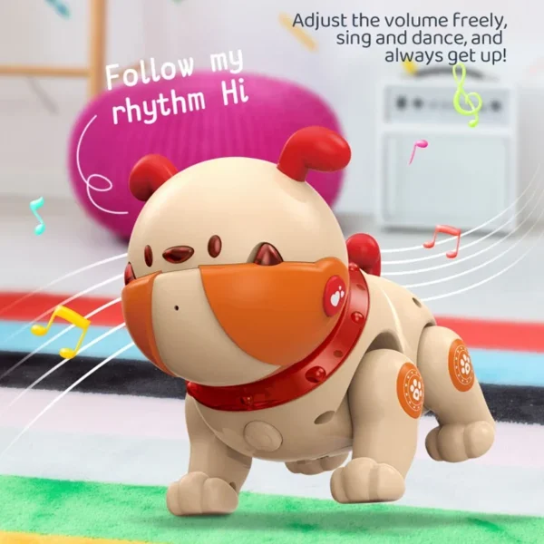 Intelligent Robot Dogs RC Puppy Baby Crawling Toys Puzzle Record Command Music Touch-sense Dance Dog for Children Christmas Gift - Image 3