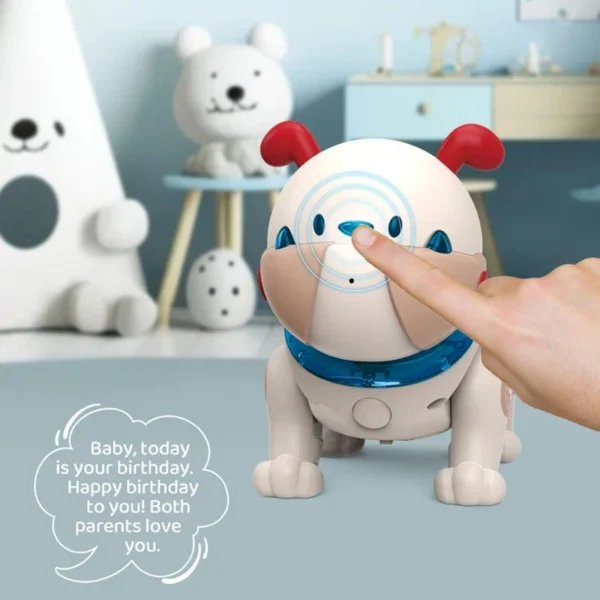 Intelligent Robot Dogs RC Puppy Baby Crawling Toys Puzzle Record Command Music Touch-sense Dance Dog for Children Christmas Gift - Image 6