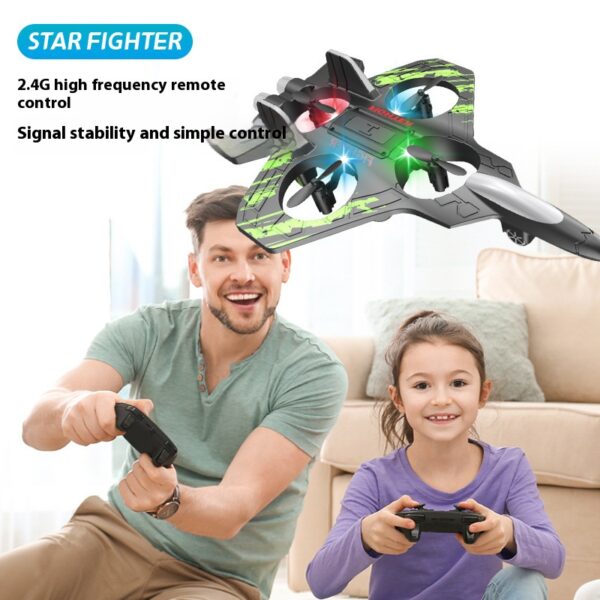 2.4G Remote Control Gravity Sensor Helicopter Tumbling Stunt RC Airplane - Image 3