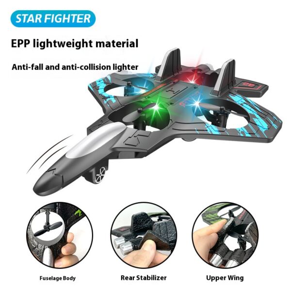 2.4G Remote Control Gravity Sensor Helicopter Tumbling Stunt RC Airplane - Image 5