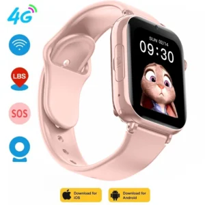 2024 Kids Smart Watch GPS WIFI 4G Tracker SOS Camera Monitor Voice Smartwatch IP67 Waterproof Sim Card For Android IOS HUAWEI